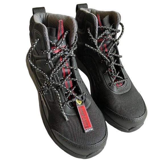 Rocky Industrial Athletix Composite Toe Work Shoes Women 10 Hi-Top Safety Boots - Picture 2 of 15